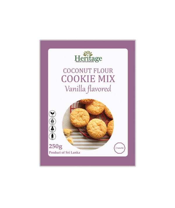 Coconut flour Cookie mix - Vanilla flavored